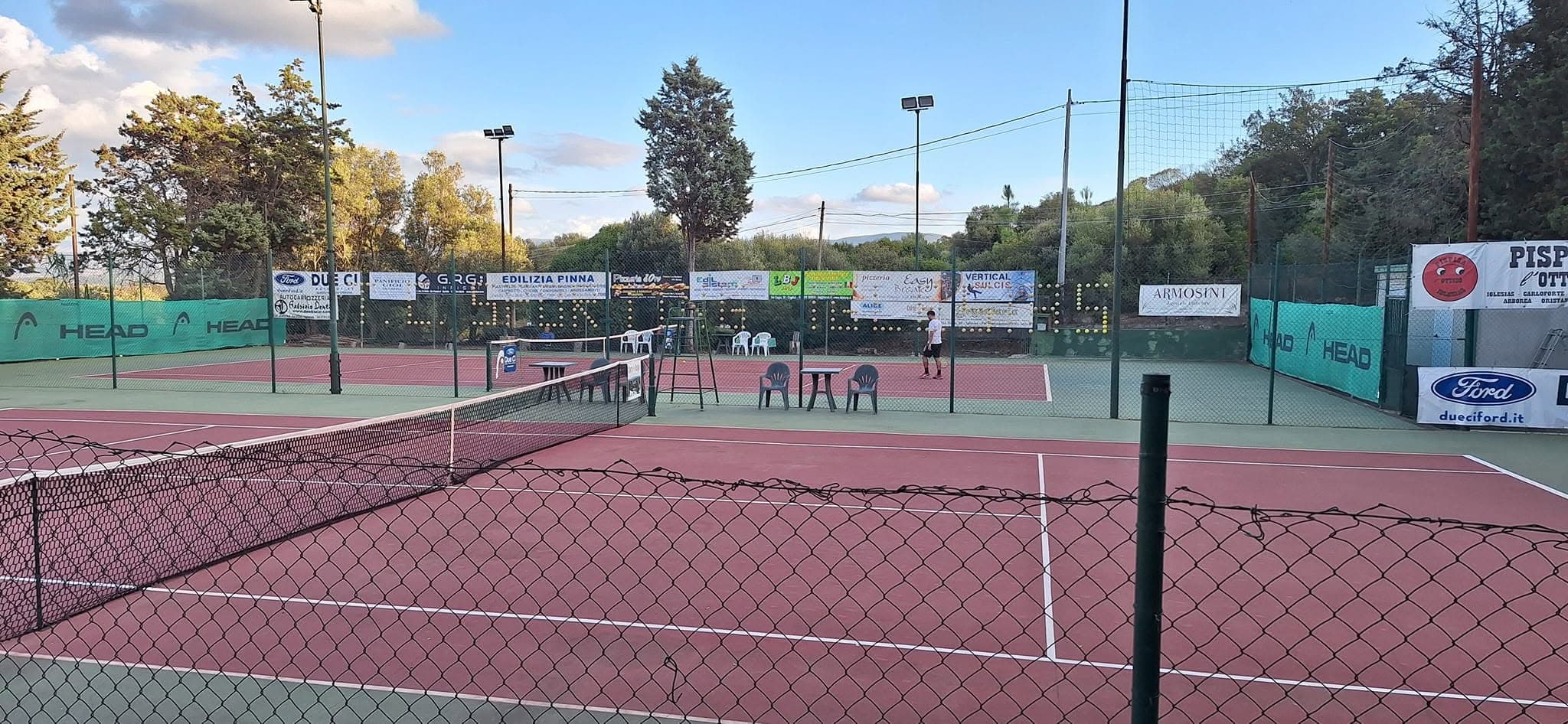 I campi del TC Sporting Iglesias