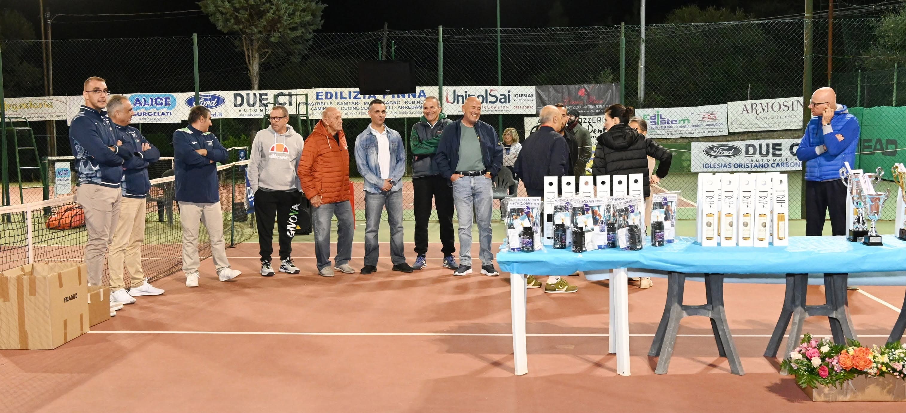 Premiazione torneo TC Sporting Iglesias